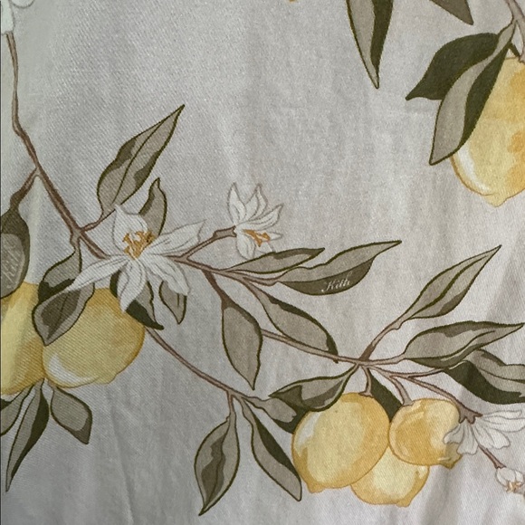 Kith Cream and Orange Floral  Shirt - Picture 6 of 9